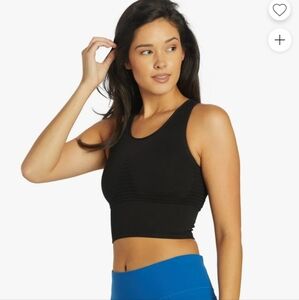 Sweaty Betty Stamina Longline Sports Bra Black Size XL NWT